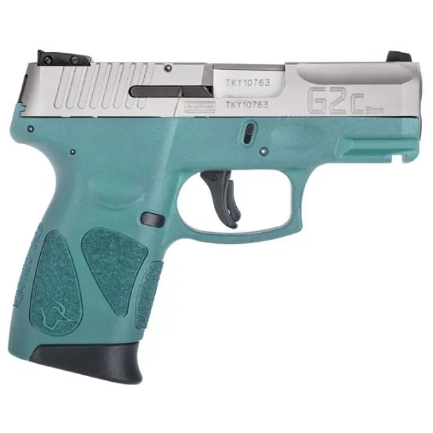 G2c 9Mm Cyan/Ss 3.2" 12+1