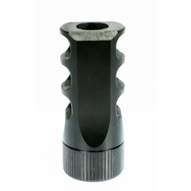 Muzzlok .450/.458 Caliber 3-Port Muzzle Brake 11/16''-24 Blk