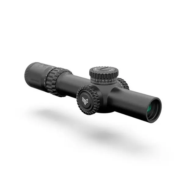 Warhorse 1-6X24mm Ffp Illuminated Red Dragoon Moa Black