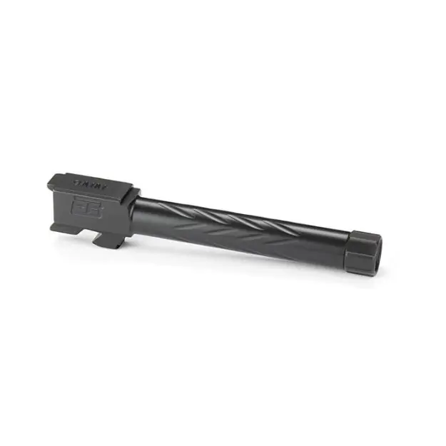 Threaded 5'' 9Mm Luger Barrel For Glock 17 Gen4 Black Nitride