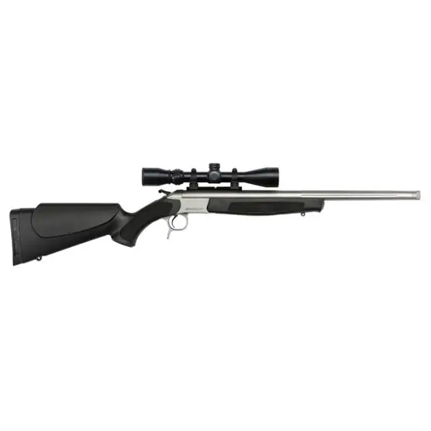Cva Scout Td 350 Legend 20" 3-9X40 Ss/Black Synthetic<