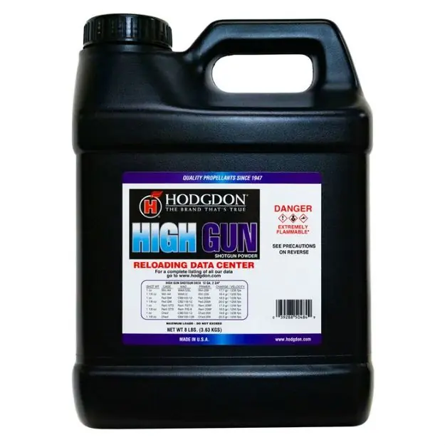 Hodgdon High Gun 8Lb Can 2Can/Cs