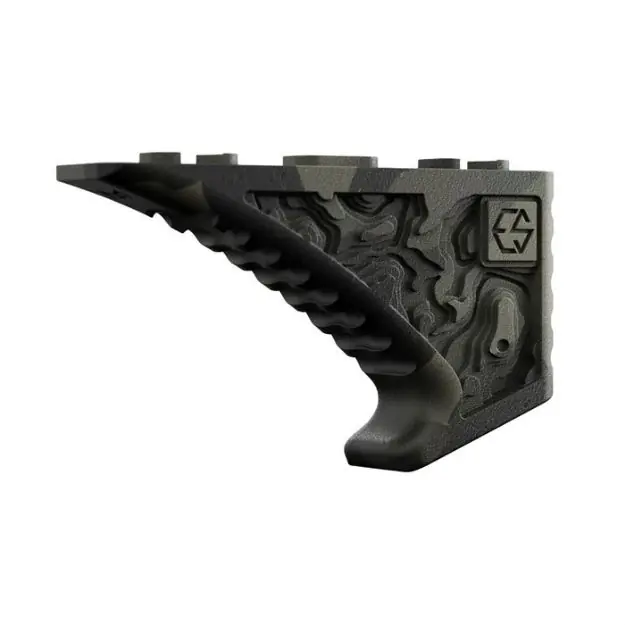 Enhanced Foregrip For Ar-15 Rifle, Multicam