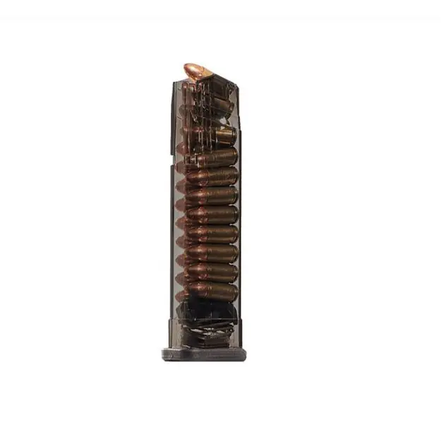 Ets Magazine Sig P320 9Mm 21Rd Extended Carbon Smoke