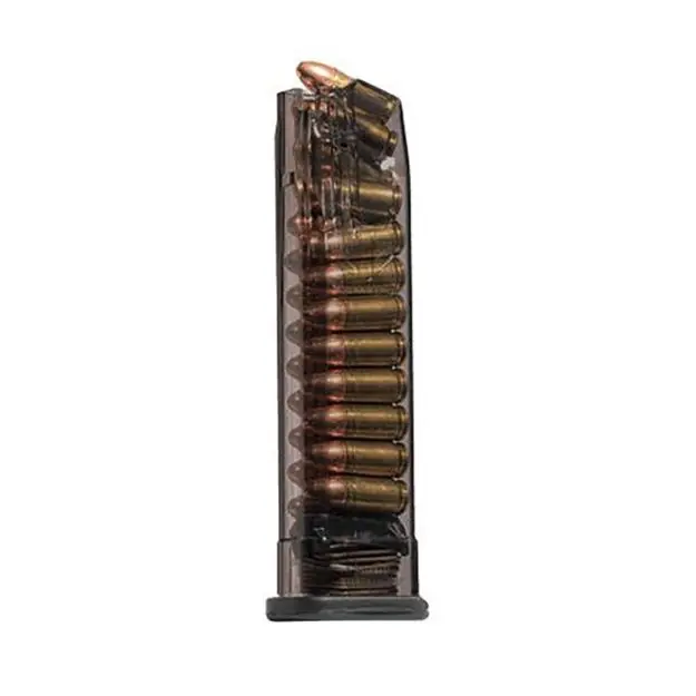 Ets Magazine H&K Vp9 9Mm 21Rd Extended Carbon Smoke