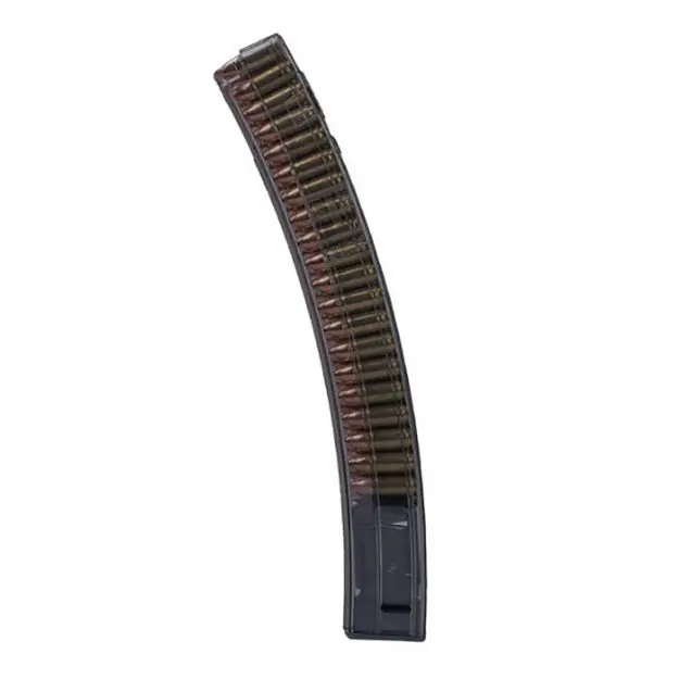 Ets Magazine Hk Mp5 9Mm 40Rd Carbon Smoke
