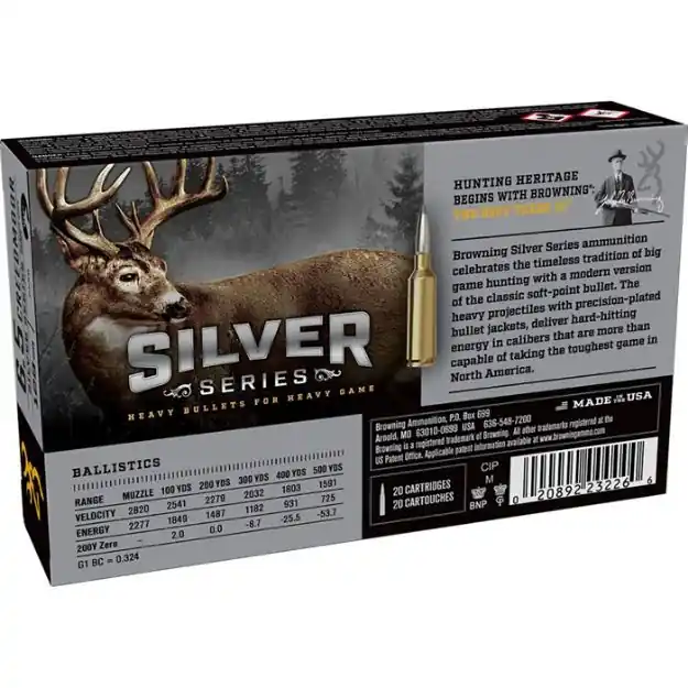 6.5 Creedmoor 129Gr Plated Soft Point 20/Box