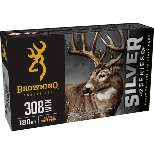 308 Winchester 180Gr Plated Soft Point 20/Box
