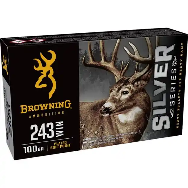 243 Winchester 100Gr Plated Soft Point 20/Box