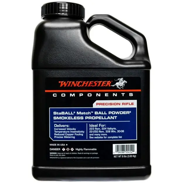 Staball Match 8Lb Smokeless Rifle Powder