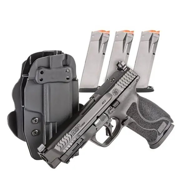 M&P 10Mm M2.0/Comp-Tac Owb Holster/(4) 15Rd Mag Bundle