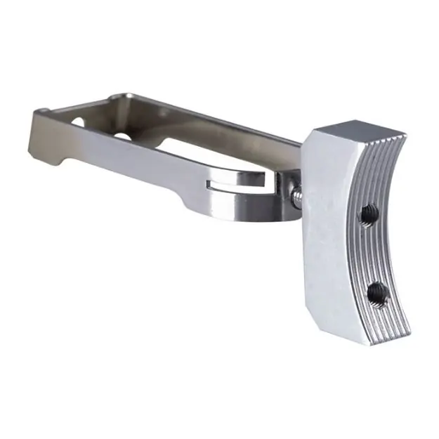 1911 Curved X-Line Trigger System Short- Silver
