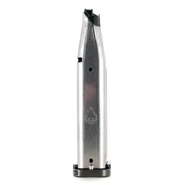 2011 126Mm 18Rd Ss Slidelock Magazine Base Pad Ss 9Mm