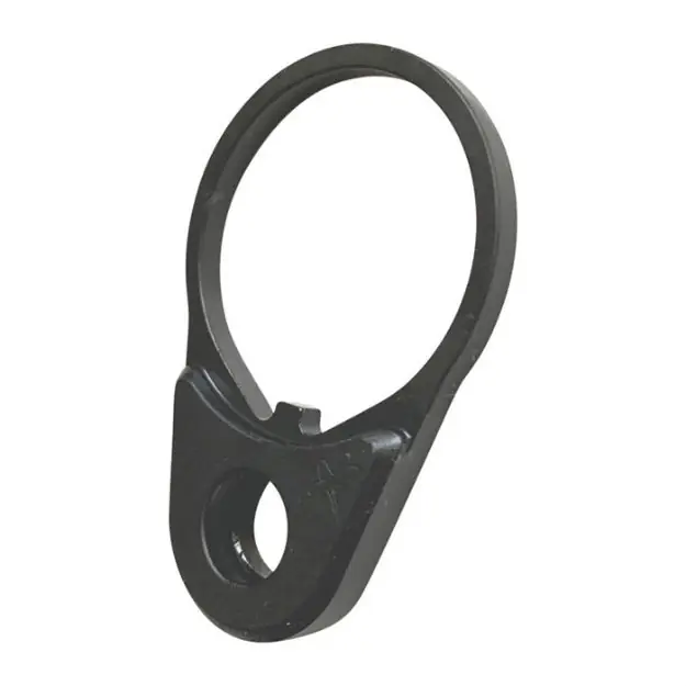 Sling Adapter End Plate, Hvy, 1 Socket Phos Blk