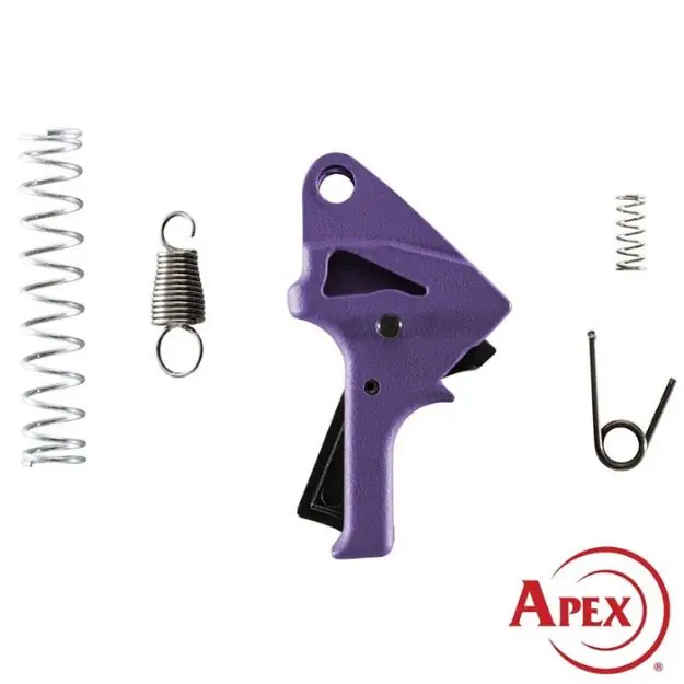 S&W Sdve Flat Faced Action Enhancement Kit Purple