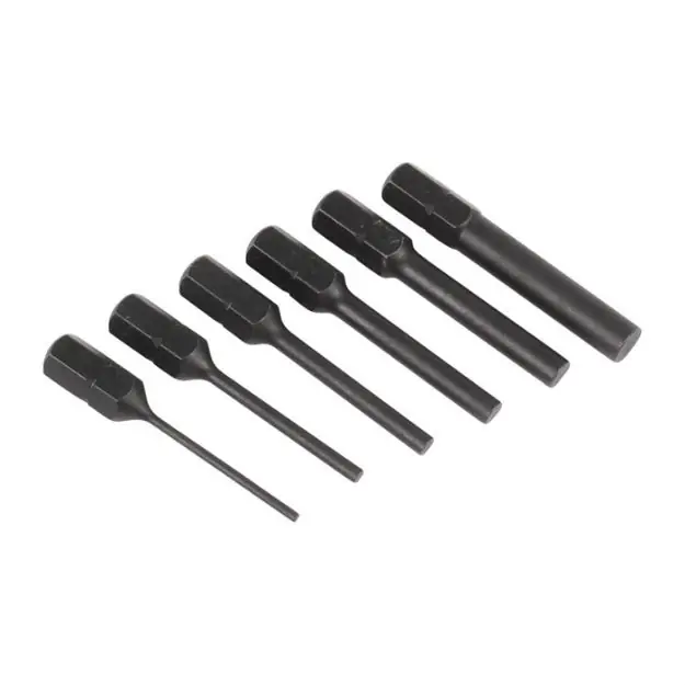 Steel Pin Punch Set Of 6