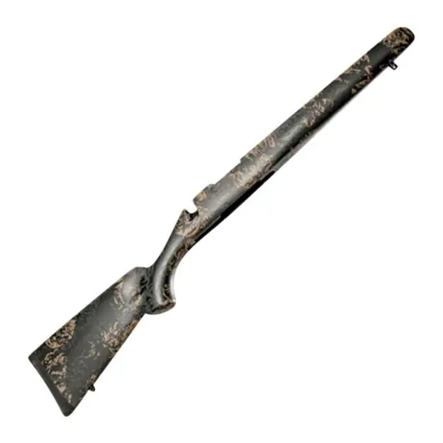 Fft Stock For La Sporter Contour Remington 700 Green/Tan