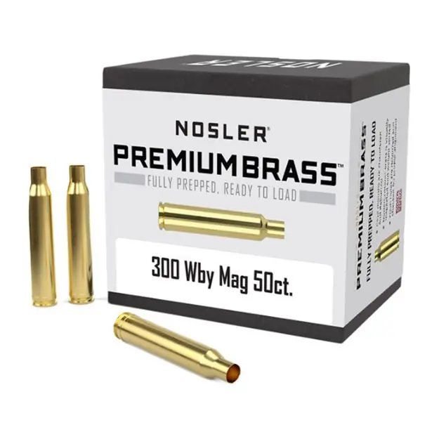 300 Weatherby Magnum Brass 50/Box