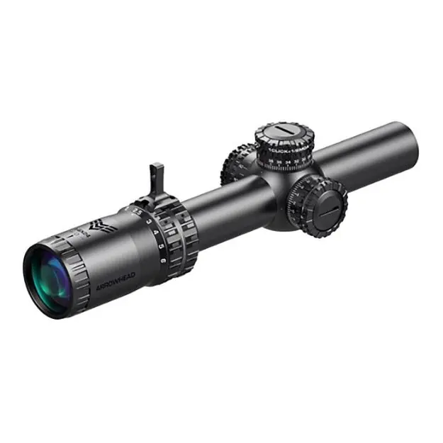 Arrowhead Lpvo 1-8X24mm Sfp Ill Guerilla Dot Mil-Green Black