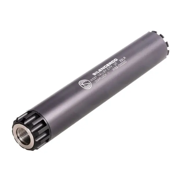 Warlock 22 22 Long Rifle Suppressor Black