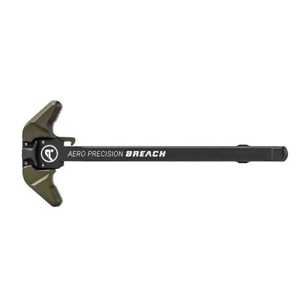 Ar-15 Breach Ambidextrous Charging Handle Lrg Lever Blk/Odg