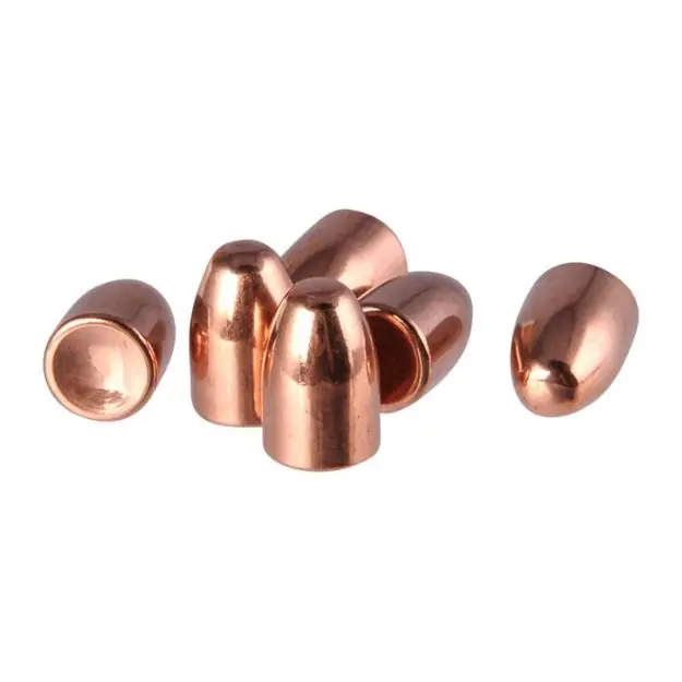 Campro 9Mm 115Gr Plated Round Nose Bullets 100/Box