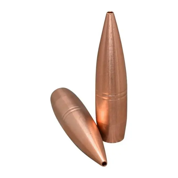 338 Caliber (0.338'') 200Gr Copper Hollow Point 50/Box