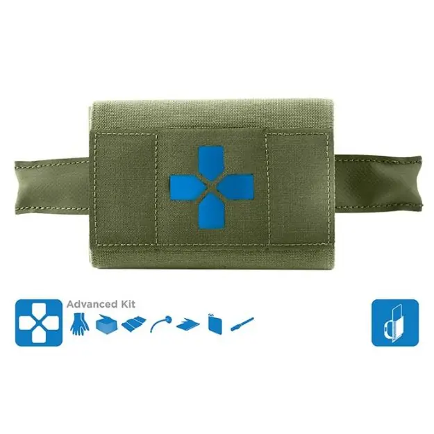 Micro Trauma Kit Now! Advanced Supplies Belt Mount Odg