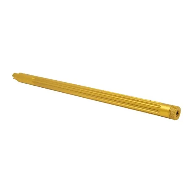 10/22 16'' Straight Fluted Bull Barrel Threaded Tin Pvd