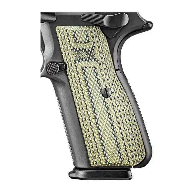 Fn High Power G10 Grips Dirty Olive