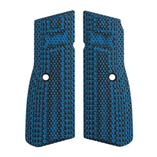 Fn High Power G10 Grips Black/Blue