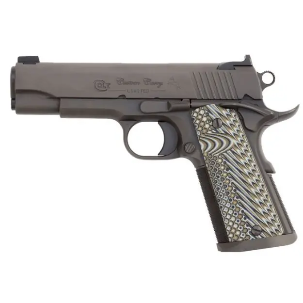 Colt Custom Carry Commander 45Acp 4.25" 8Rd Stainless Smk