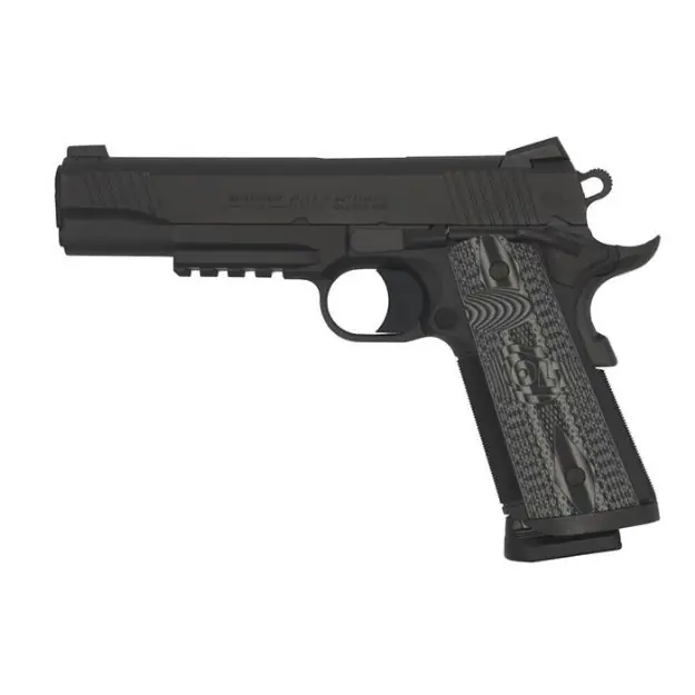 Colt Combat Unit 9Mm 5" 8Rd Matte Black Picatinny Rail