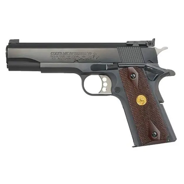 Colt Gold Cup National Match 9Mm 5" 8Rd Series 70 Blued