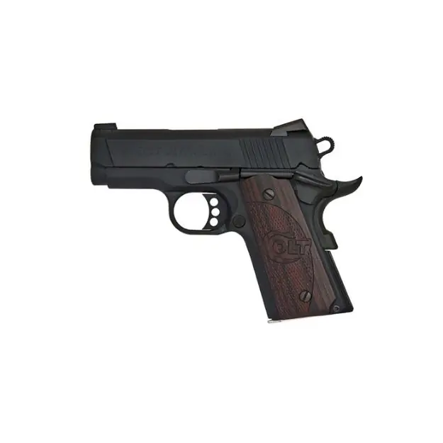Colt Defender 45Acp 3" 7Rd Anodize Blued G10 Grips