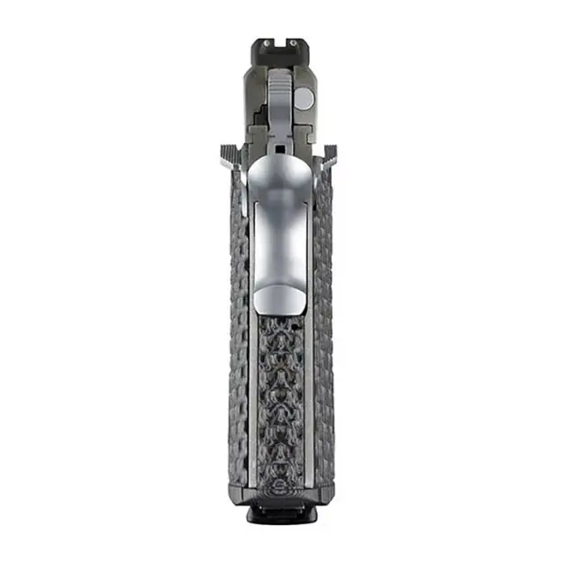 1911 Govt Magrip Kit-Flat Mainspring-Chainlink-G10 Blk/Gry