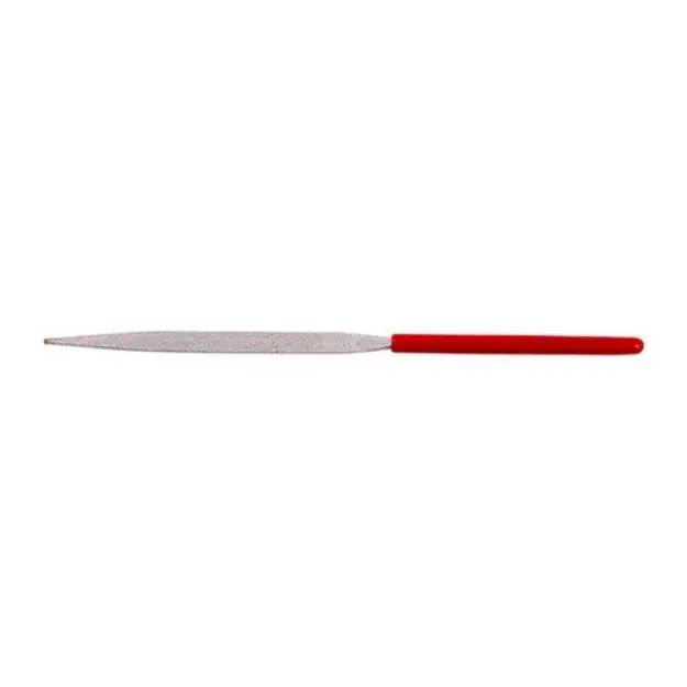 Eze-Lap Diamond Needle File Flat Ward, Fine Single Steel
