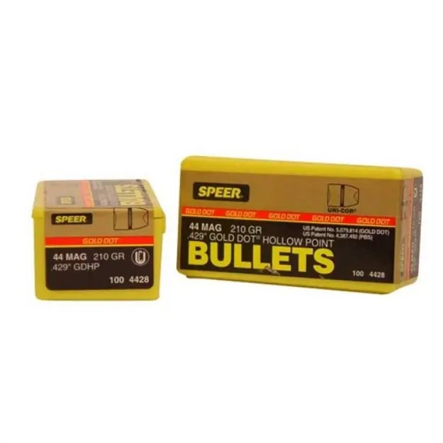 Speer Bullet 44C .429 210Gr Gdhp Golddot Hp