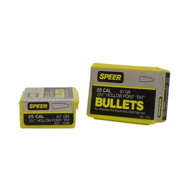 Speer Bullet .25 .257 87Gr Tnt Hp