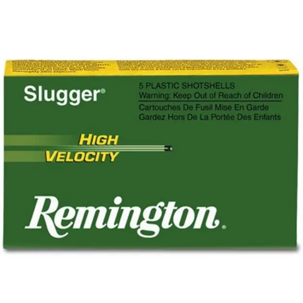 Remington Slugger Hv 20Ga 2.75'' 1/2 Oz Slug 5/Bx
