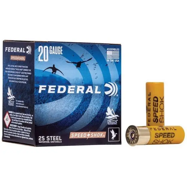 Speed-Shock 20 Gauge 2-3/4'' 3/4Oz #7 Shot 25/Box