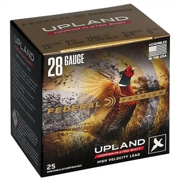 Prem Upland High Velocity 28 Ga 2-3/4'' 3/4Oz #6 Shot 25/Box