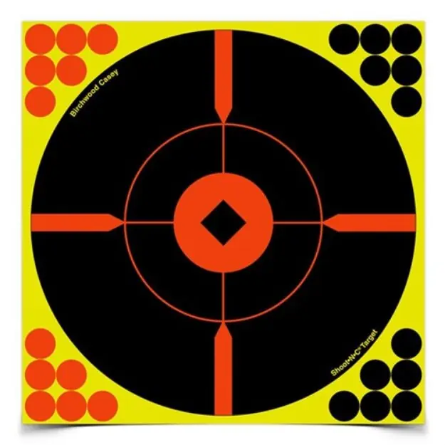B/C SHT-N-C RND CH BLSEYE TGT 5-12"