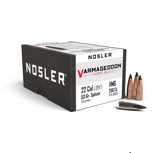 Varmageddon 22 Cal (0.224'') Tipped 53Gr 250/Box