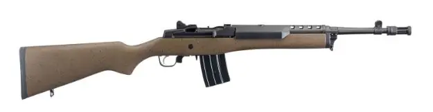 Ruger Mini-14 Tactical 5.56Mm 20-Shot Speckeled Black/Brown