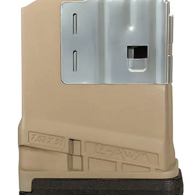 Lancer Magazine L7awm Sr-25 7.62X51 10Rd Opaque Fde