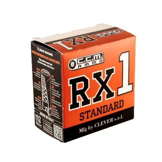 Rx 1 Standard 12 Ga 2-3/4'' 1-1/8Oz #8 Shot 1300 Fps 250/Cs