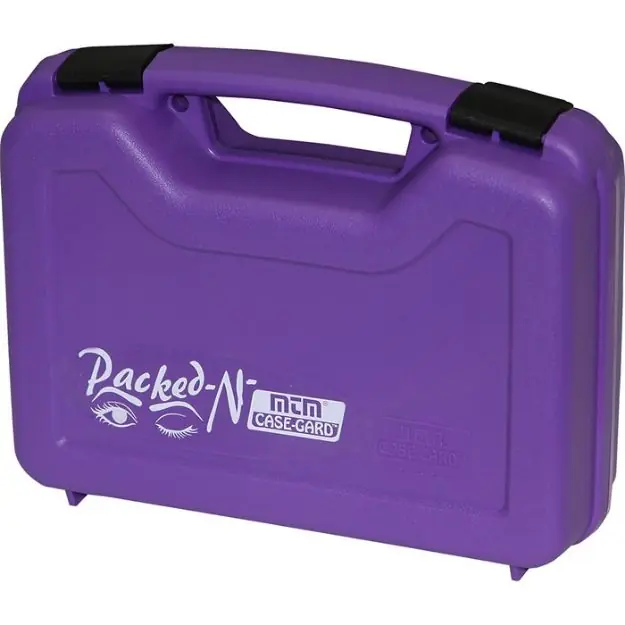 Mtm Pistol Handgun Single Case Purple 4 Revolver