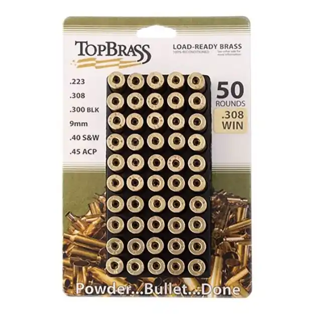 Top Brass .308 Win W/ Tray 50Ct