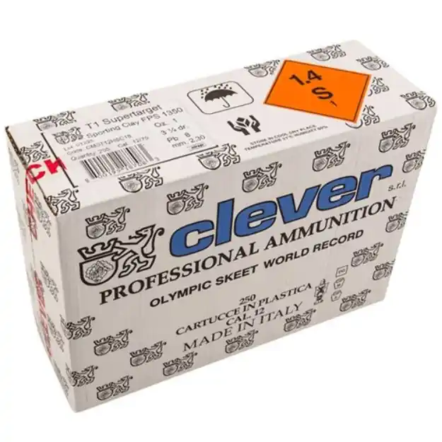 Clever Mirage T1 12Ga Sporting 1Oz #8 250/Cs